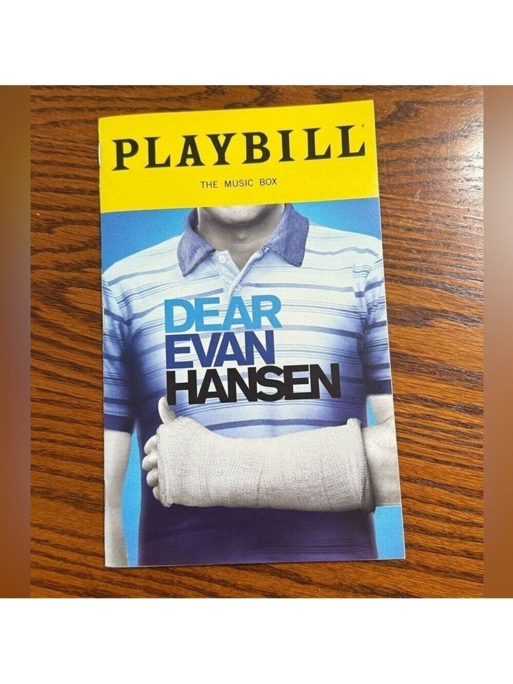 Playbill Dear Evan Hansen Broadway NYC